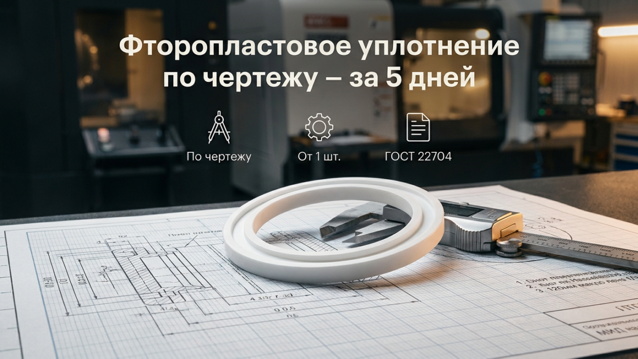 Компрессорные кольца на заказ: изготовление по чертежу от 1 штуки на ЧПУ