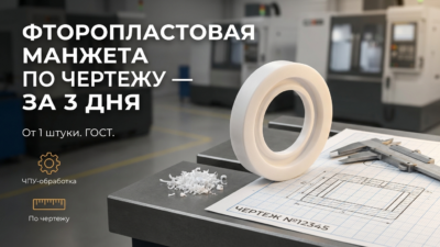 Манжета вала фторопластовая: ресурс и условия эксплуатации