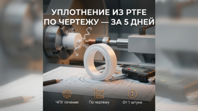 Нажимные кольца PTFE: устройство и применение