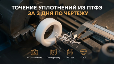 Сухие подшипники скольжения на заказ: работа без смазки