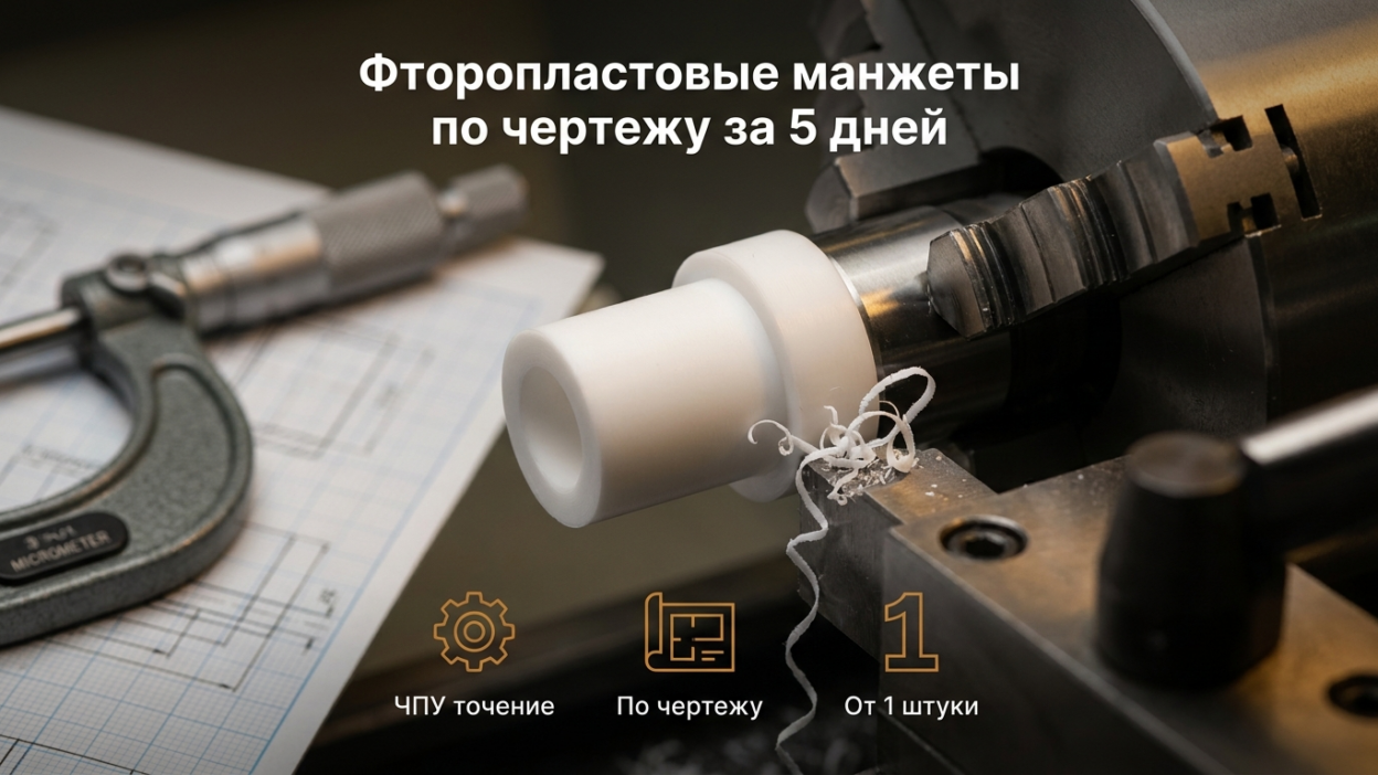 Уплотнения для плунжера: фторопласт против резины