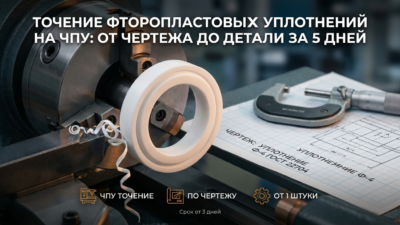 Втулки для насоса: почему фторопласт выигрывает у металла